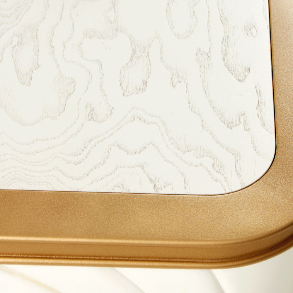 AICO by Michael Amini - La Terrazza Rectangular Cocktail Table - Creamy Pearl - 9092201-112 view 7