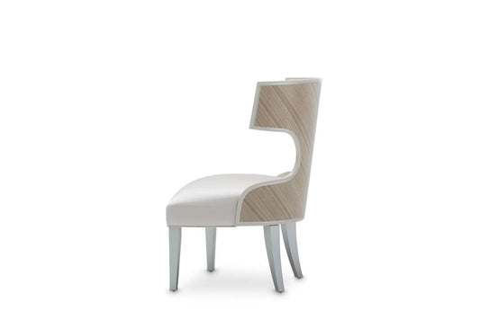 AICO by Michael Amini - Camden Court Vanity Chair - Pearl - 9005033-126_CLOSEOUT veiw 2