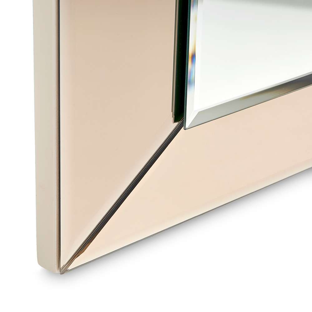 AICO by Michael Amini - Carmela Wall Mirror - Shimmer Ivory - LFR-CRMA260-141 veiw 4