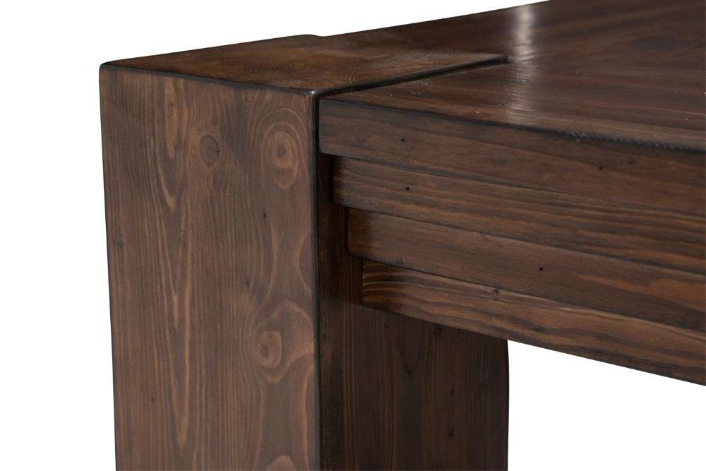 AICO by Michael Amini - Carrollton - 4 Leg Rectangular Dining Table - Rustic Ranch - KI-CRLN000-407 veiw 5