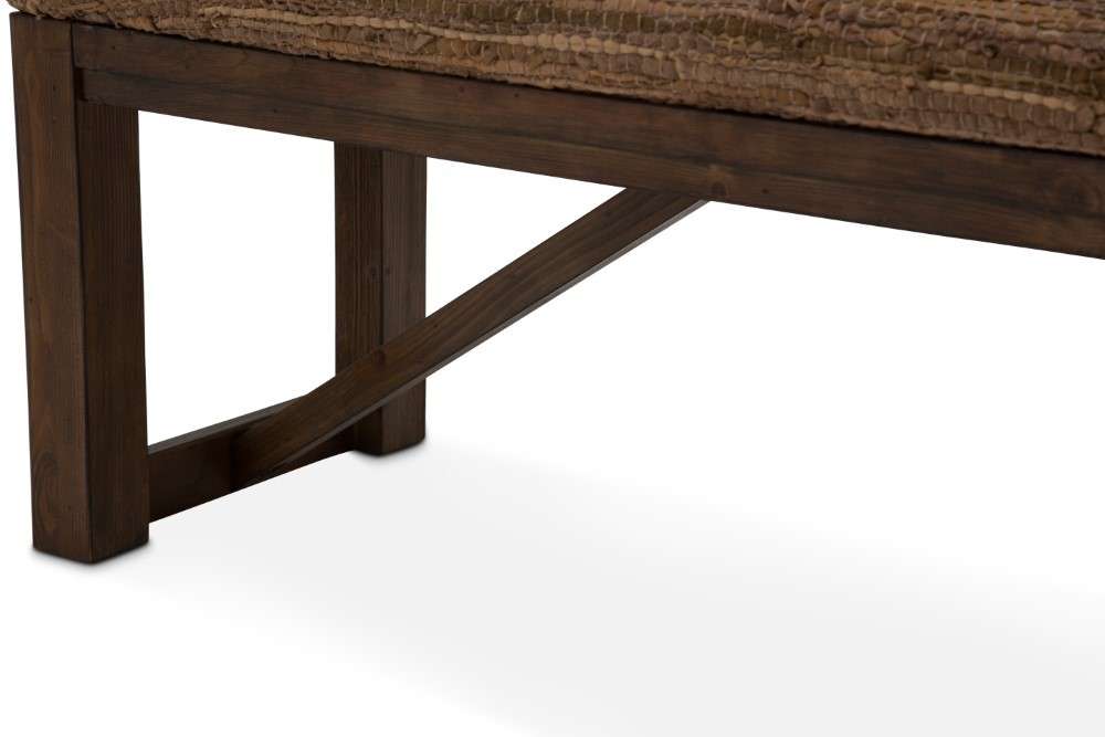 AICO by Michael Amini - Carrollton - Bench - Rustic Ranch - KI-CRLN904-407N veiw 5