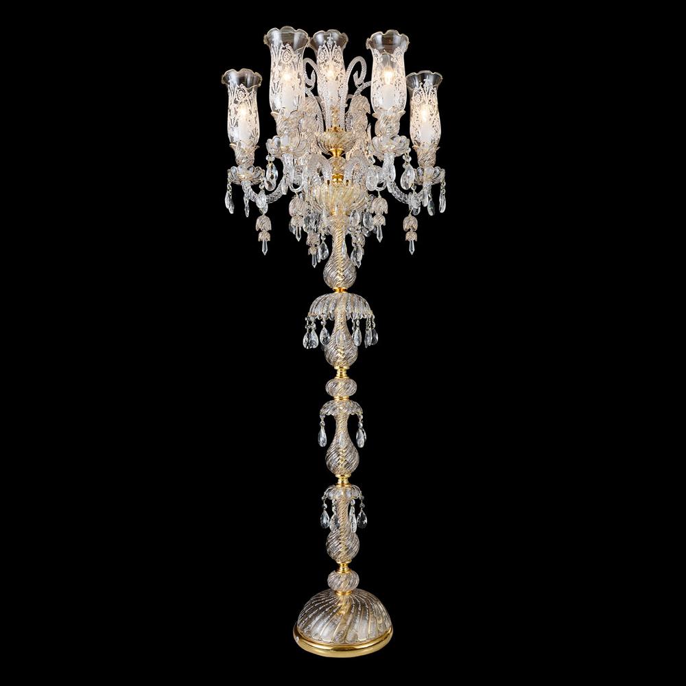 AICO by Michael Amini - Garnier 7 Light Floor Lamp - LT-FL902-7GLD veiw 1