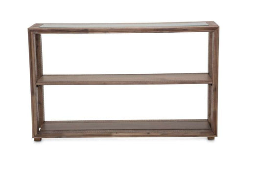 AICO by Michael Amini - Hudson Ferry - Console Table - Driftwood - KI-HUDF223-216 veiw 2