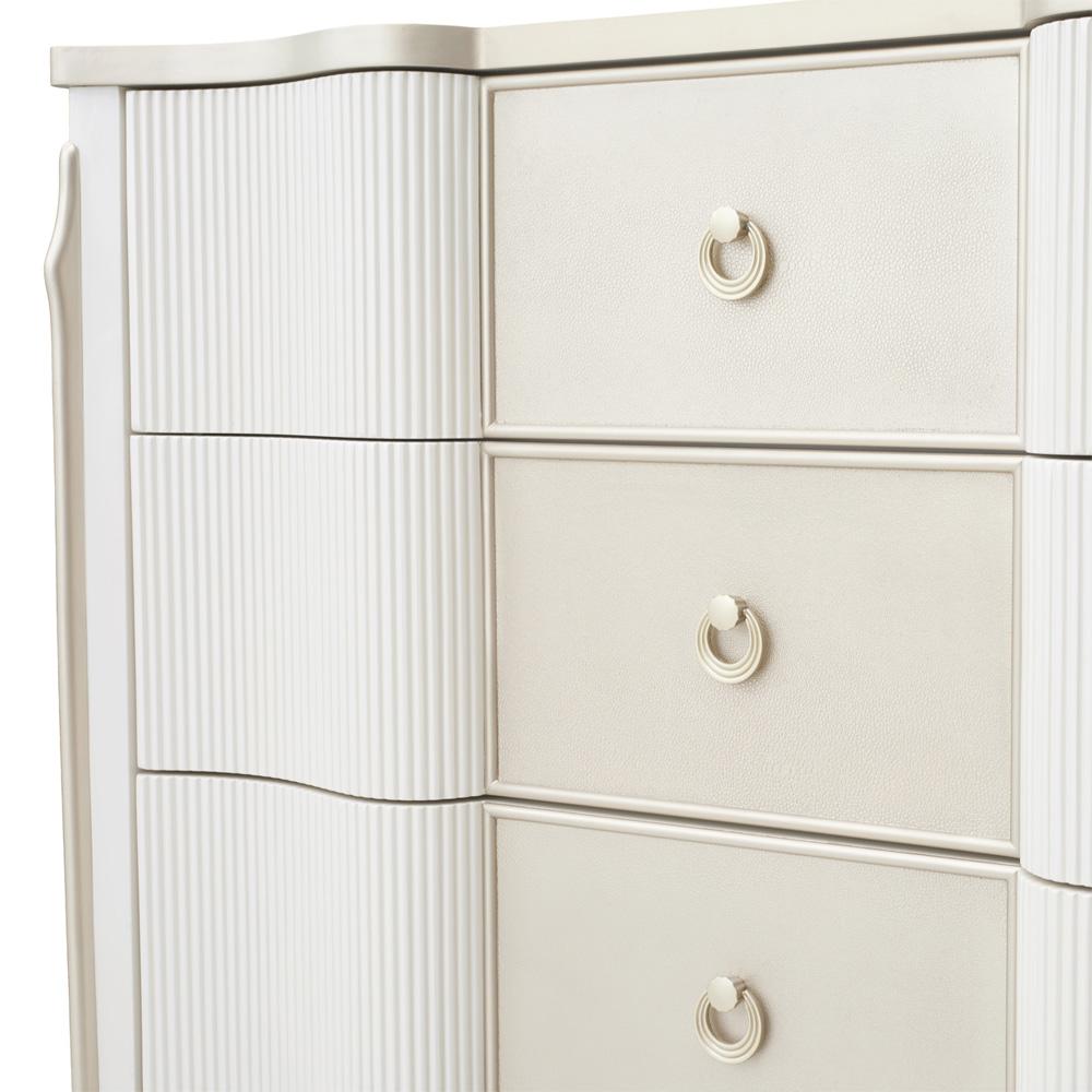 AICO by Michael Amini - La Marisia 5-Drawer Chest - Creamy Pearl - 9089070SA-112 veiw 12