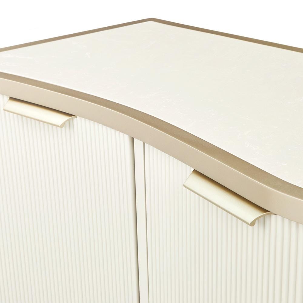 AICO by Michael Amini - La Marisia Media Cabinet - Creamy Pearl - 9089081-112 veiw 12