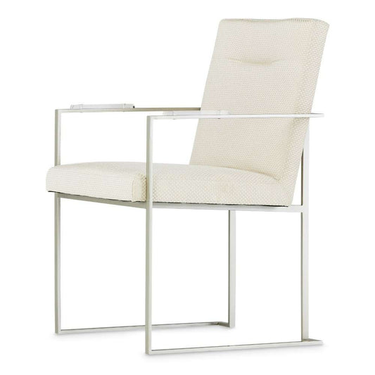 AICO by Michael Amini - Laguna Ridge - Arm Chair - Brushed Silver - 9083004-814 veiw 2