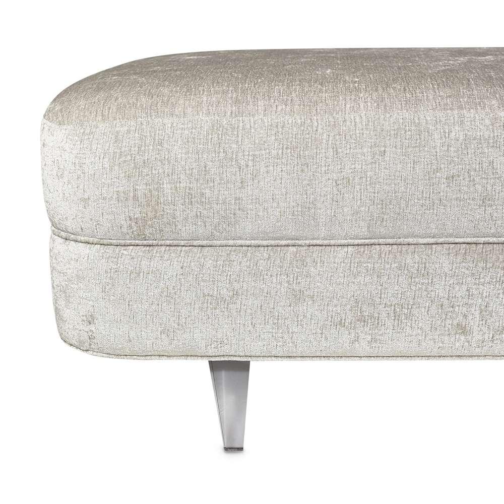 AICO by Michael Amini - Lanna Armless Chaise - Storm/Silver Mist - NLRU-LANA841-STM-823 veiw 10