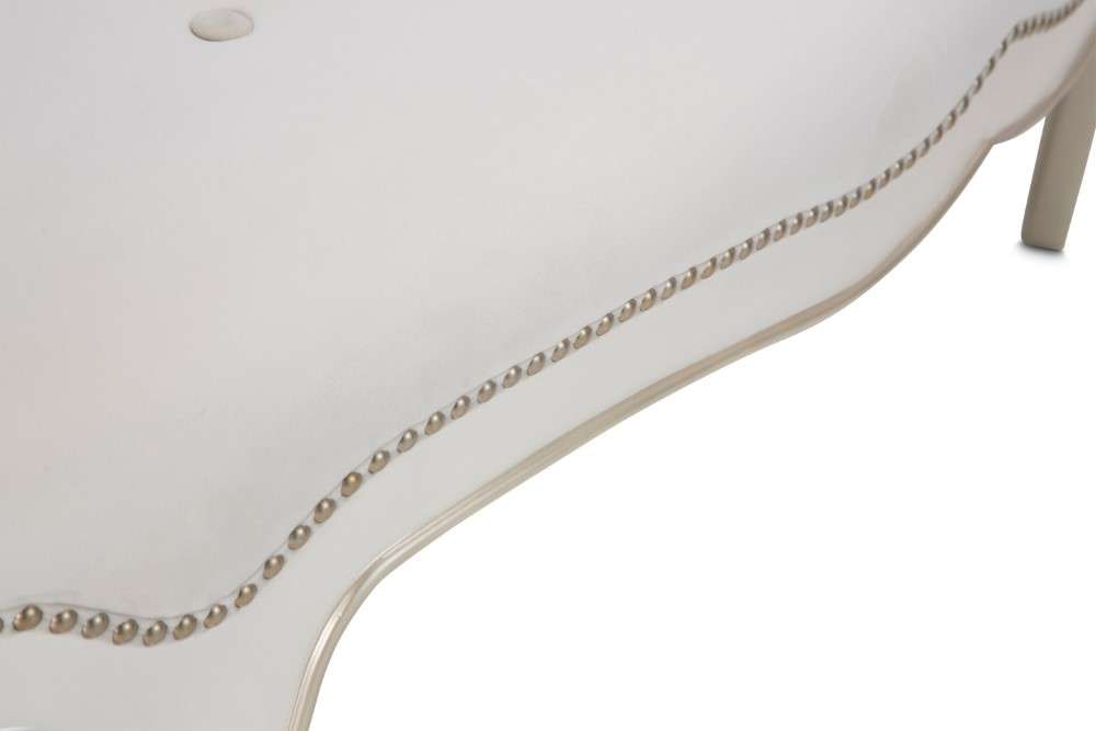 AICO by Michael Amini - London Place Chaise - Parchment - NC9004842-PARCH-124 veiw 7