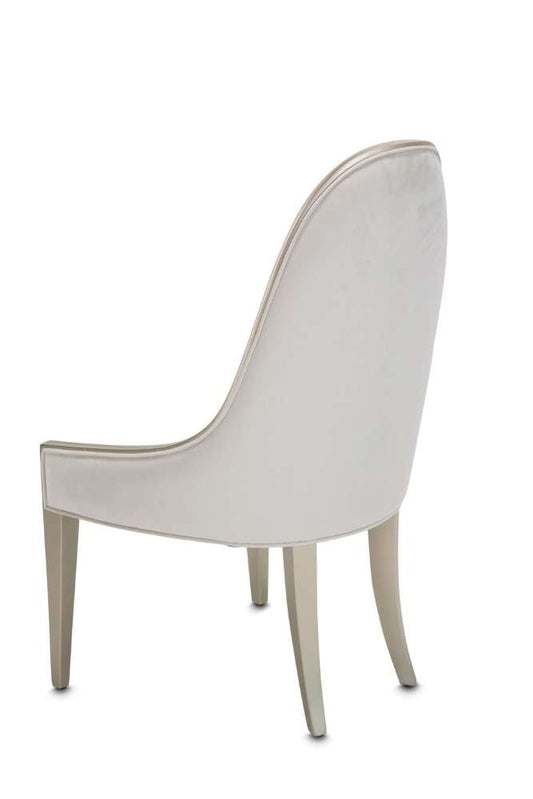 AICO by Michael Amini - London Place Side Chair - Creamy Pearl - N9004003A-112 veiw 2