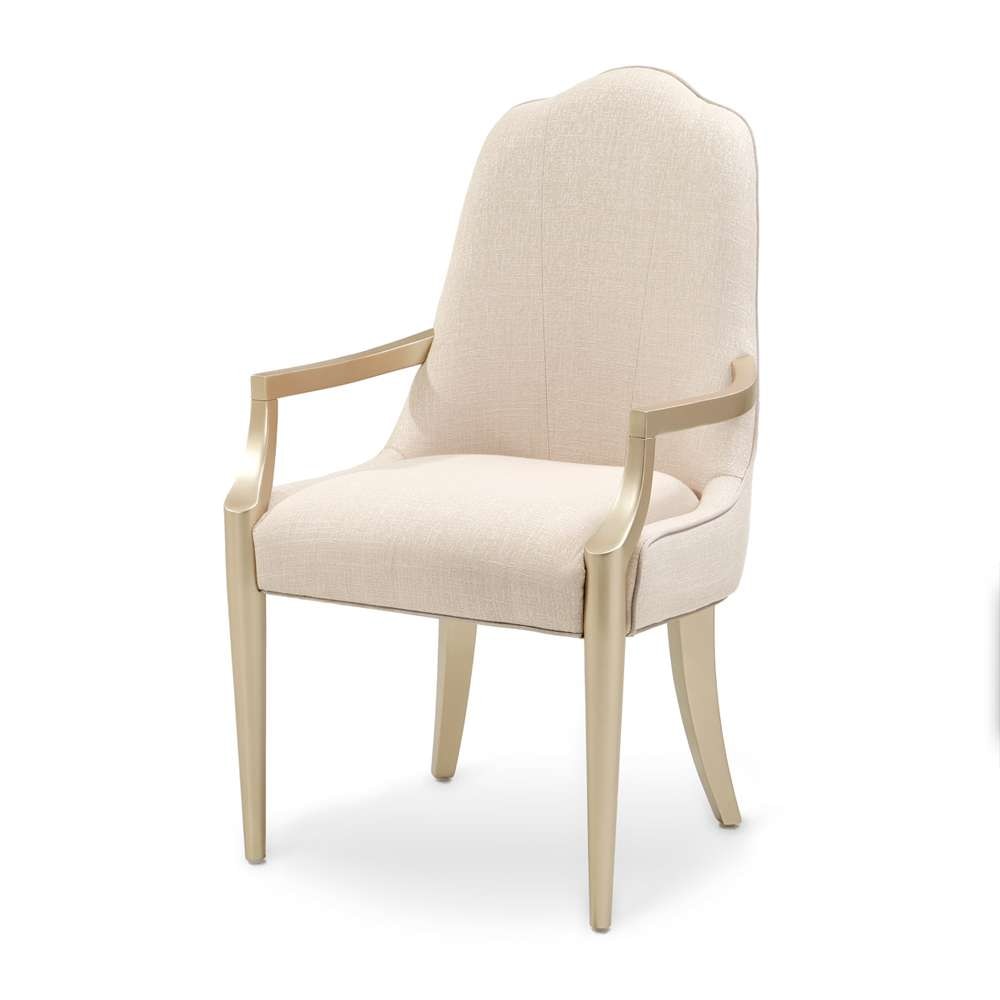 AICO by Michael Amini - Malibu Crest Arm Chair - Chardonnay - N9007004A-822 veiw 1