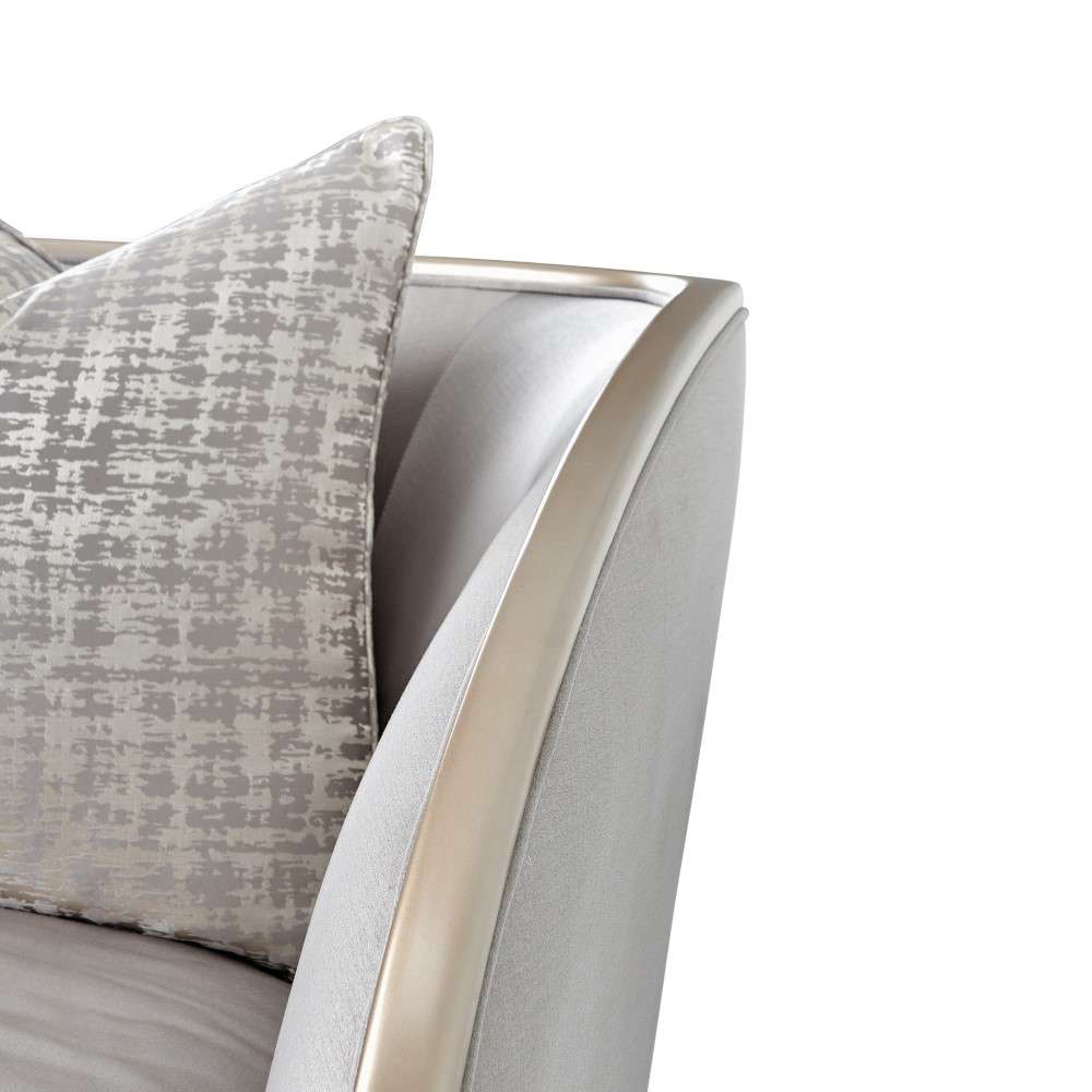 AICO by Michael Amini - Malibu Crest Chaise - Truffle/Chardonnay - N9007842-TRUFL-822 veiw 7