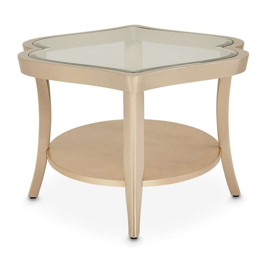 AICO by Michael Amini - Malibu Crest Cocktail Table - Chardonnay - N9007204-822 veiw 2