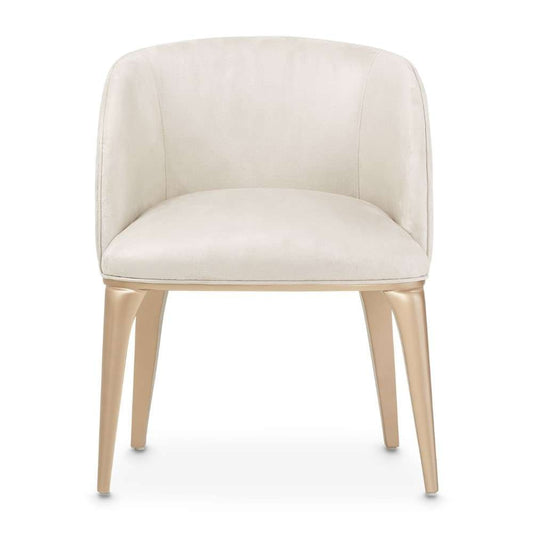 AICO by Michael Amini - Malibu Crest Vanity Chair - Chardonnay - N9007244-822 veiw 2