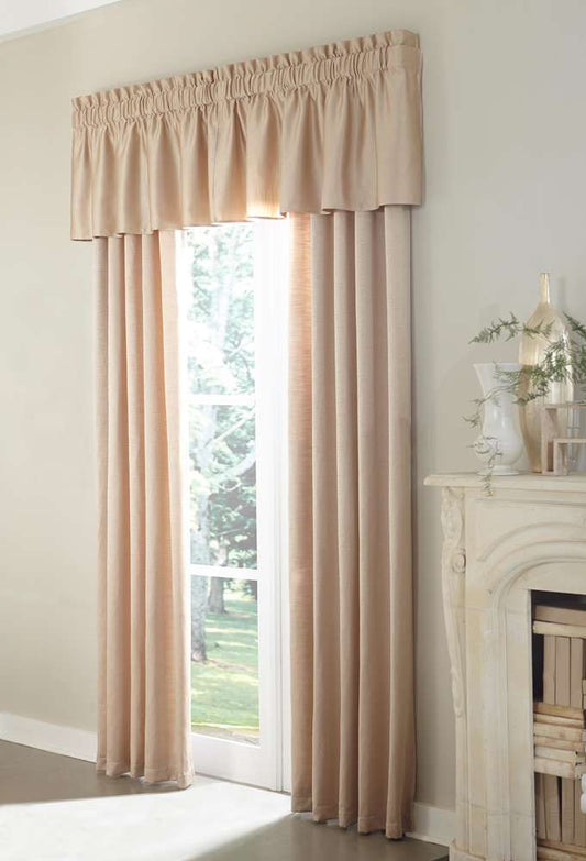 AICO by Michael Amini - Marbella 4-Piece Window Panel Set - Sand - BKS-MRBLA-PANEL-SND veiw 2