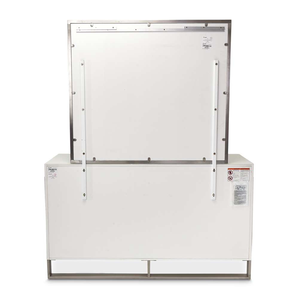 AICO by Michael Amini - Marquee Dresser with Mirror - Cloud White - KI-MRQE050-260-108 veiw 9