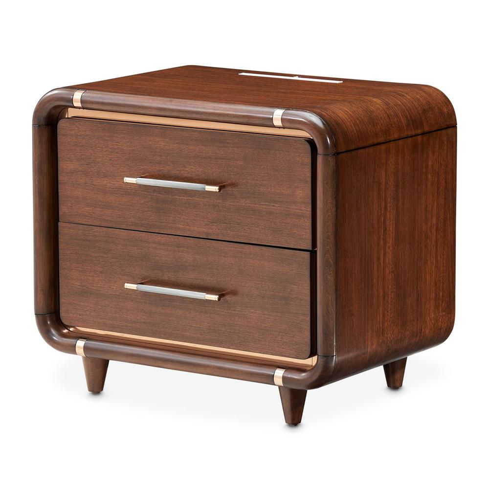 AICO by Michael Amini - Mason Park Nightstand - Umber - 9094040-406 veiw 1