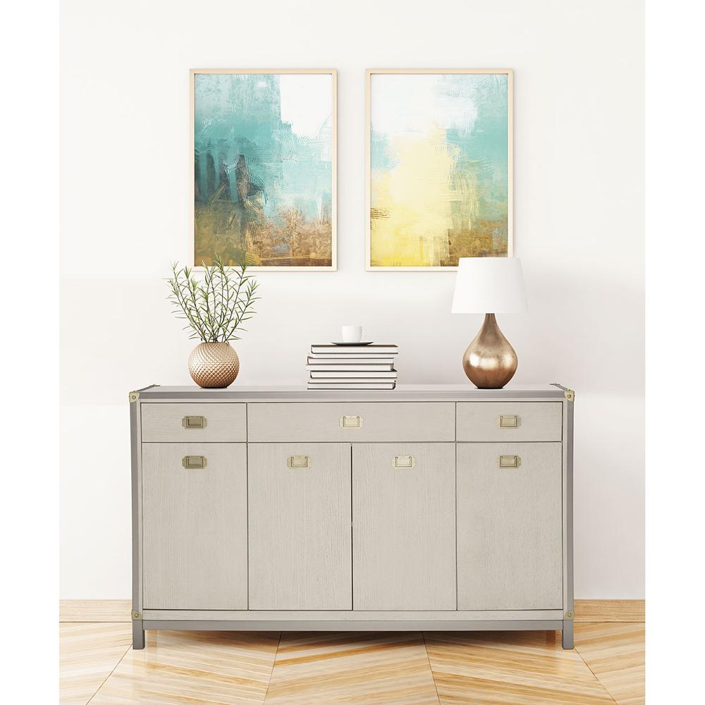 AICO by Michael Amini - Menlo Station Sideboard in Eucalyptus - KI-MENP007-123 veiw 8