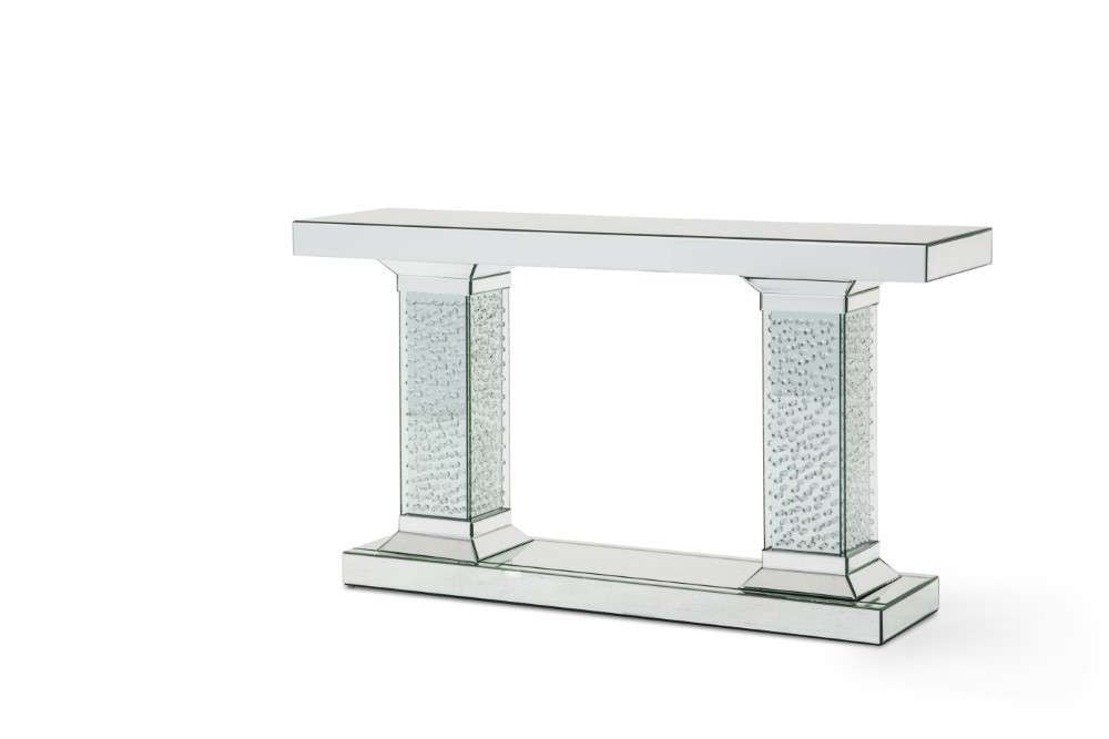 AICO by Michael Amini - Montreal - Mirrored Console Table with Crystal Accents - FS-MNTRL225 veiw 4