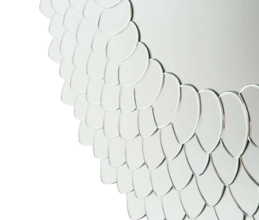 AICO by Michael Amini - Montreal - Round Wall Mirror - FS-MNTRL-8525 veiw 3