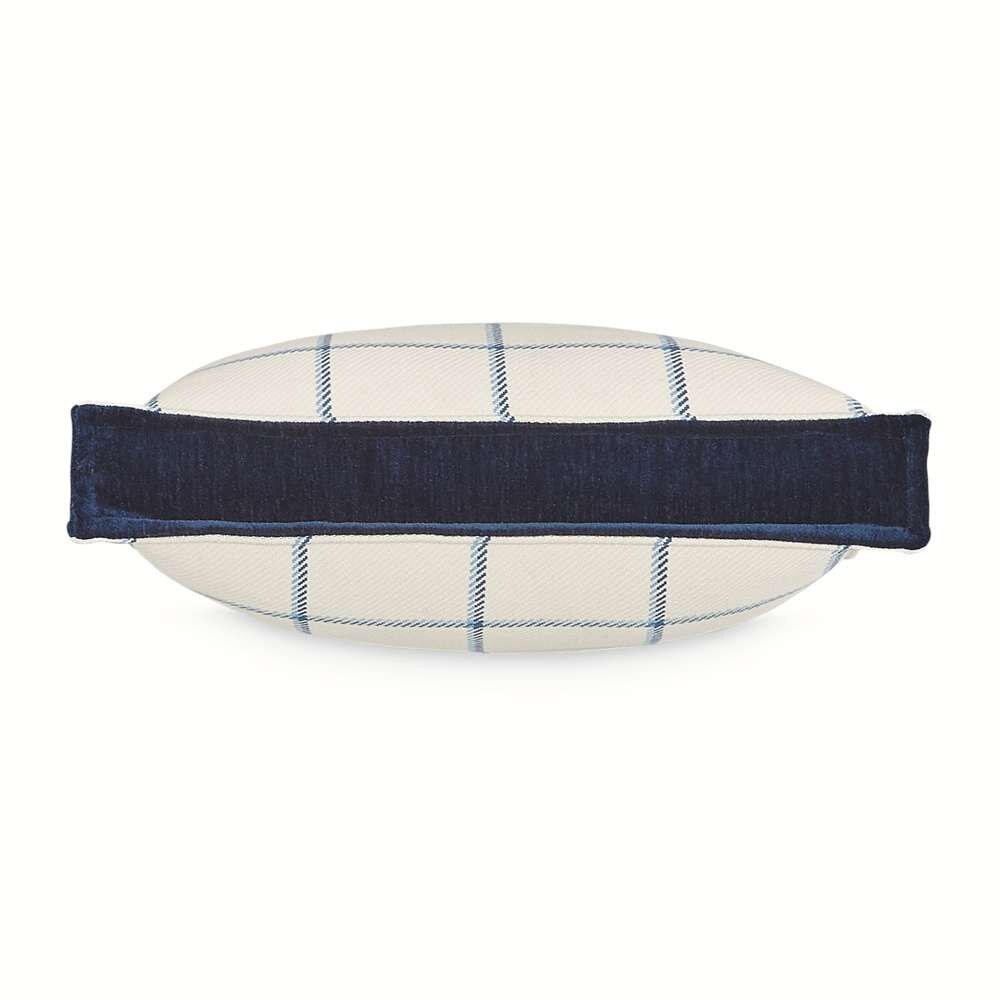 AICO by Michael Amini - Newport Alta 16in Box Pillow - Blue - BCS-DP16-ALTA-BLUE veiw 2