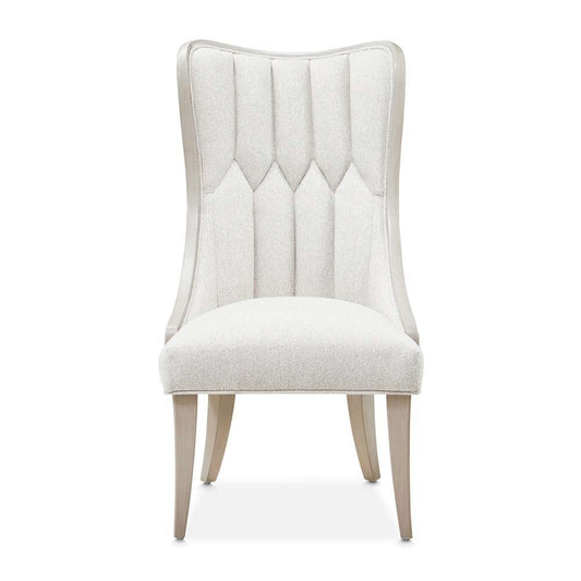 AICO by Michael Amini - St. Charles Dining Side Chair, Set of 2 - Dove Gray - 9088003-803 veiw 2