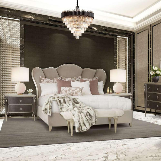 AICO by Michael Amini - Symphony - Round 37 Light Chandelier - LT-CH975-37CLR veiw 2