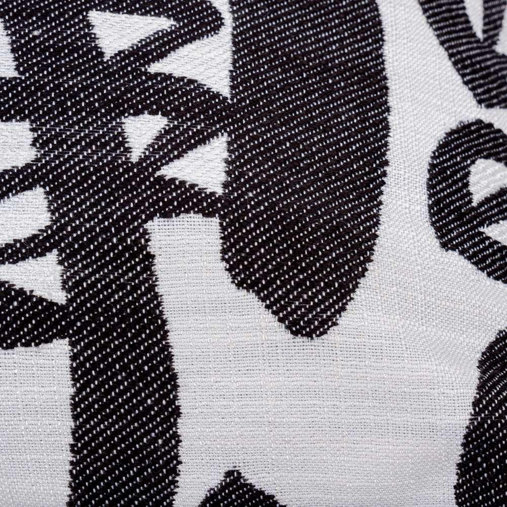 AICO by Michael Amini - Uptown Downtown Zio 24in Square Throw Pillow - Domino - BCS-DP24-ZIO-DMO veiw 4