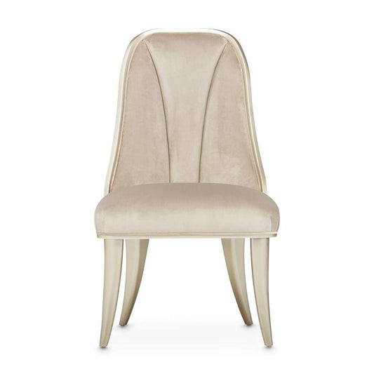 AICO by Michael Amini - Villa Cherie Side Chair (Set of 2) - Hazelnut - N9008003-410 veiw 2