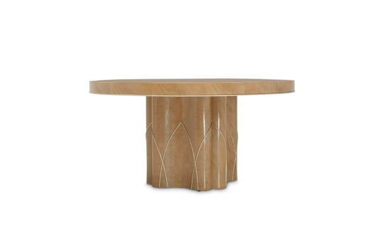 AICO by Michael Amini - Villa Cherie Vanity Set with Mirror & Chair - Hazelnut - N9008000VAN3-410 veiw 2