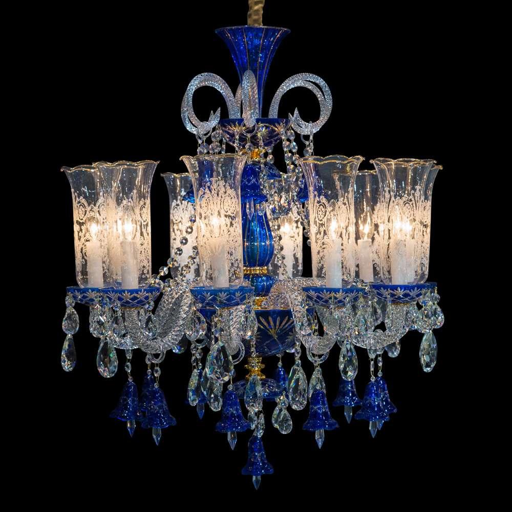 AICO by Michael Amini - Winter Palace 10 Light Chandelier - LT-CH927-10GLD veiw 1