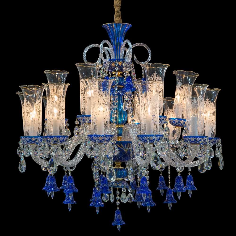AICO by Michael Amini - Winter Palace 18 Light Chandelier - LT-CH928-18GLD veiw 1