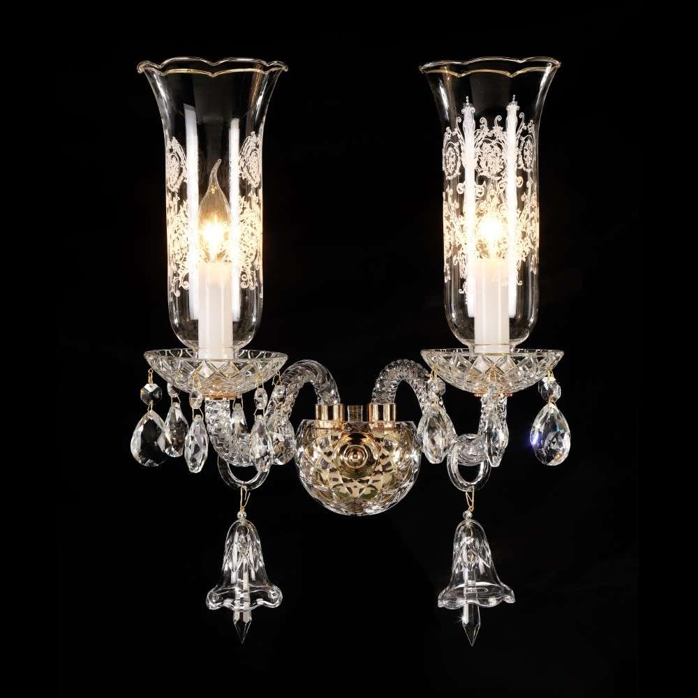 AICO by Michael Amini - Winter Palace - 2 Light Wall Sconce - LT-WL003-2CLR veiw 1