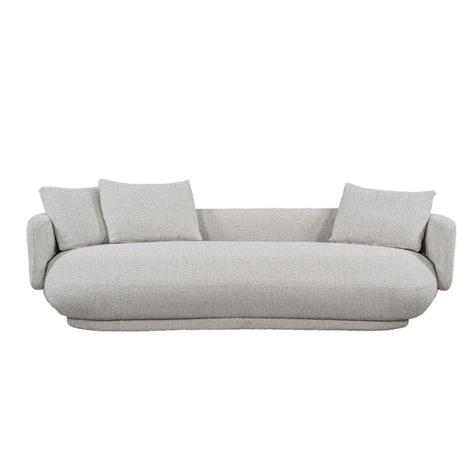 Alder & Tweed - Bond Upholstered Oyster Beige Fabirc Contempry design 101in Sofa - AT10211-ORB veiw 2