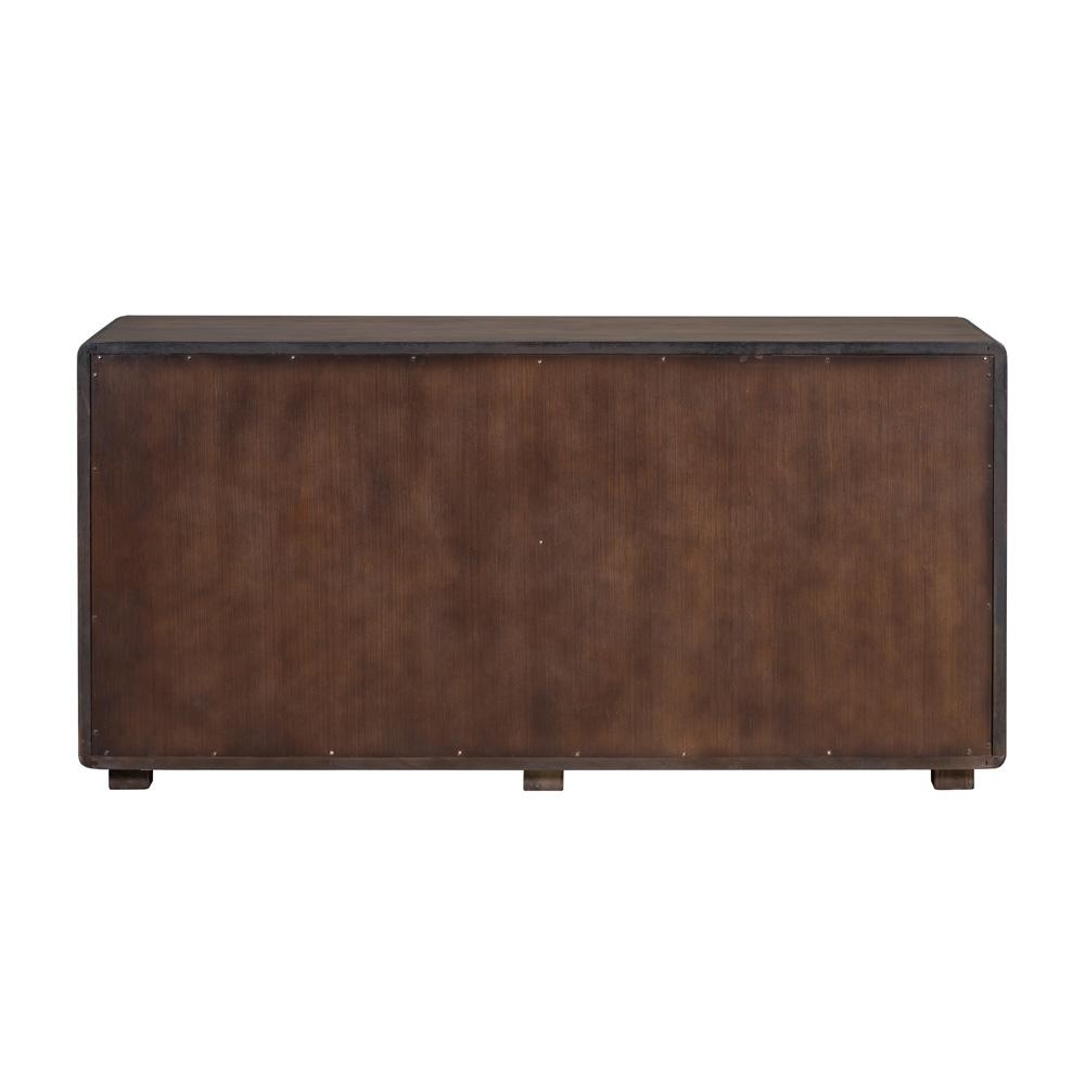 Alder & Tweed - Cameron Acia Wood Veneer Mocha Finish, Finger-Puller Modern 68in Dresser - AT30320-MMC veiw 6