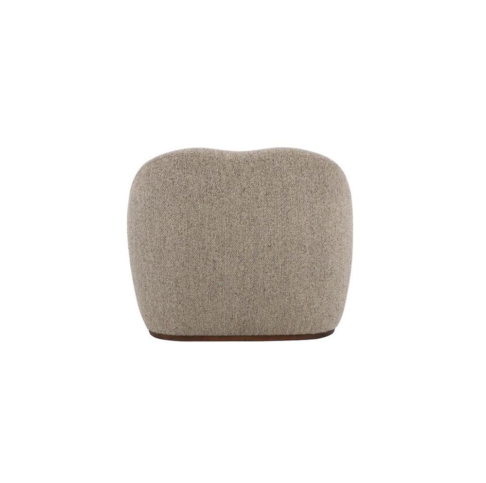 Alder & Tweed - Vale Upholstered Accent Swivel Chair Warm Pebble Performance Fabric - AT9622-WRP veiw 4