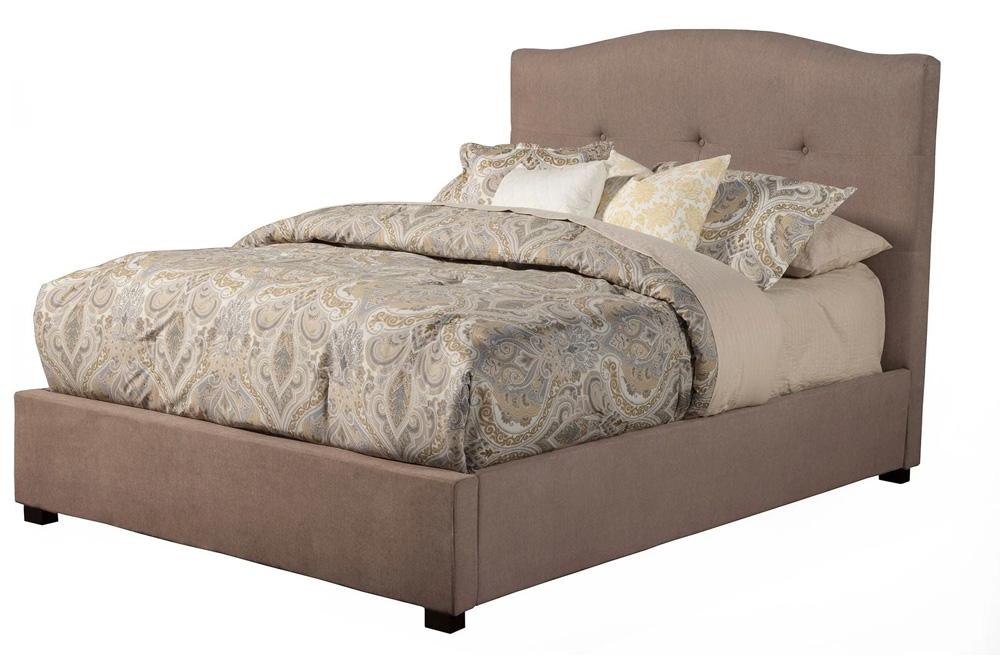 Alpine Furniture - Amanda Queen Tufted Upholstered Bed, Haskett/Jute - 1084Q veiw 1