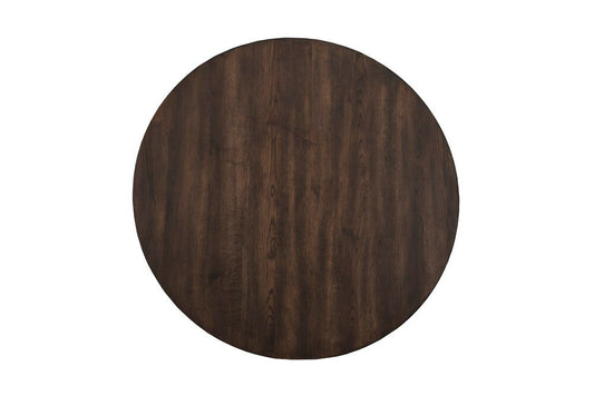 Alpine Furniture - Arendal Round Table, Burnished Dark Oak - 5672-03 veiw 4