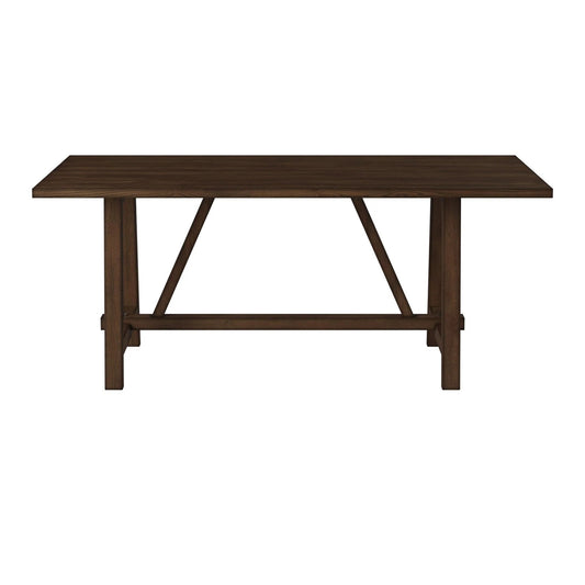Alpine Furniture - Arendal Trestle Rectangular Dining Table - 5672-01 view 2
