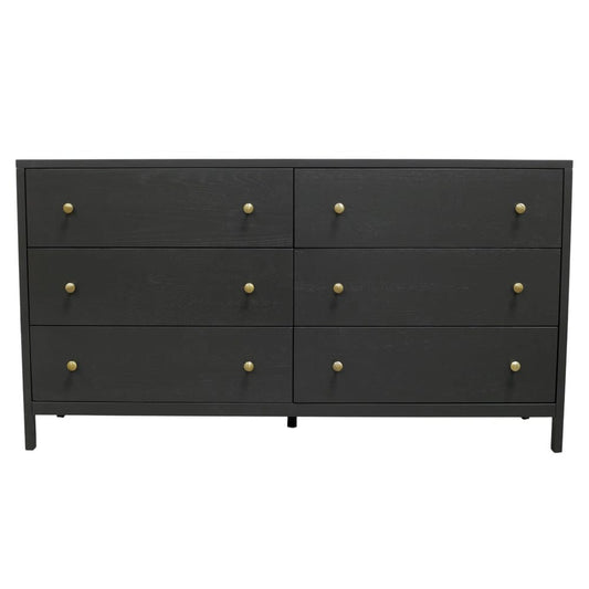 Alpine Furniture - Avery Dresser, Black - 2478BLK-03 view 2