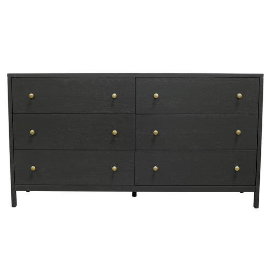 Alpine Furniture - Avery Dresser, Black - 2478BLK-03 view 2