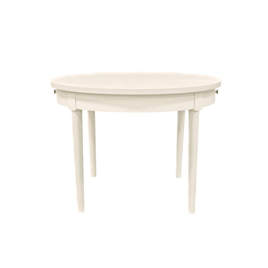 Alpine Furniture - Avery Round Dining Table, Coconut Milk - 2478-25 view 2