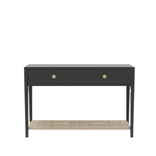 Alpine Furniture - Cleo Console Table, Charcoal Gray - 2620-63 view 2
