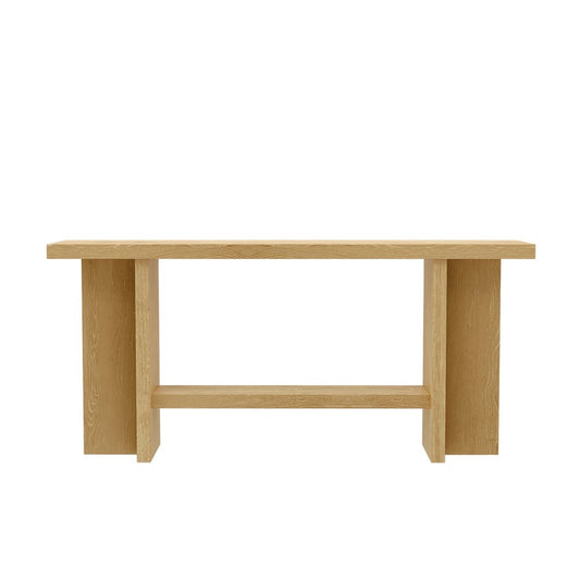 Alpine Furniture - Donte Console Table, Natural - 6798NAT-63 view 2