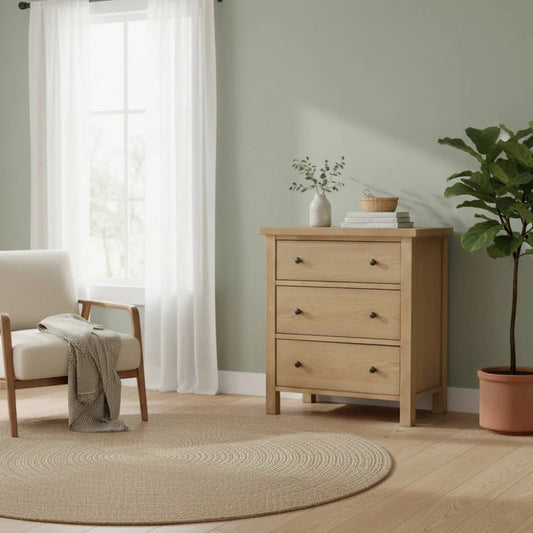 Alpine Furniture - Emilia Three Drawer Small Chest - 5170-05 view 2