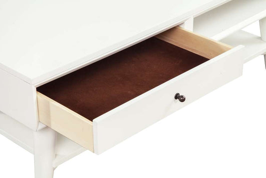 Alpine Furniture - Flynn Coffee Table, White - 966-W-61 veiw 3