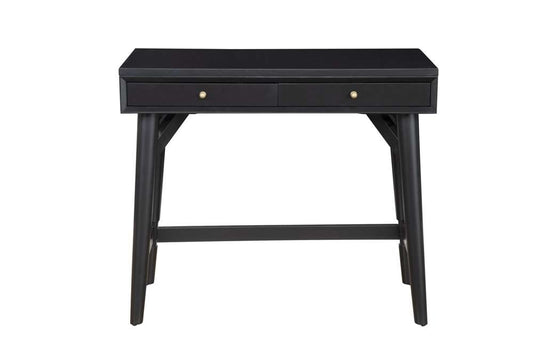 Alpine Furniture - Flynn Mini Desk, Black - 966BLK-65 veiw 3