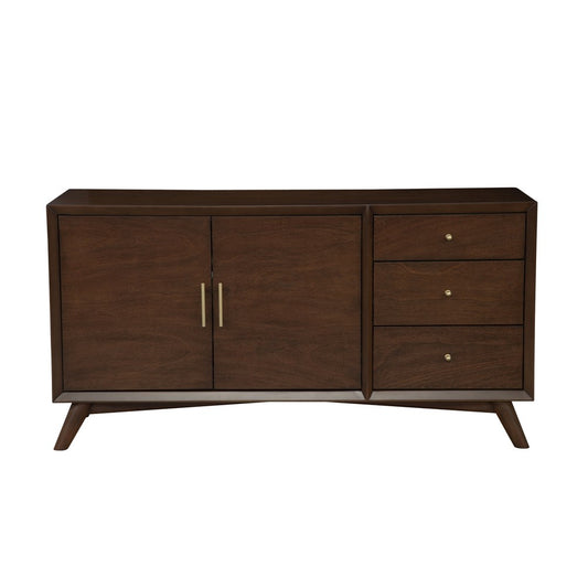 Alpine Furniture - Flynn Sideboard, Walnut - 966WAL-64 view 2