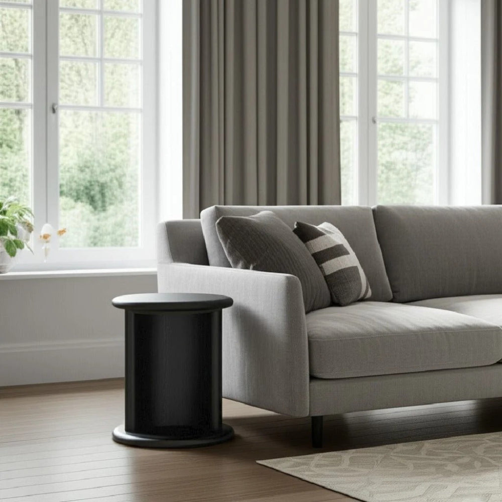 Alpine Furniture - Gabrielle End Table, Black - 4225BLK-62 view 7