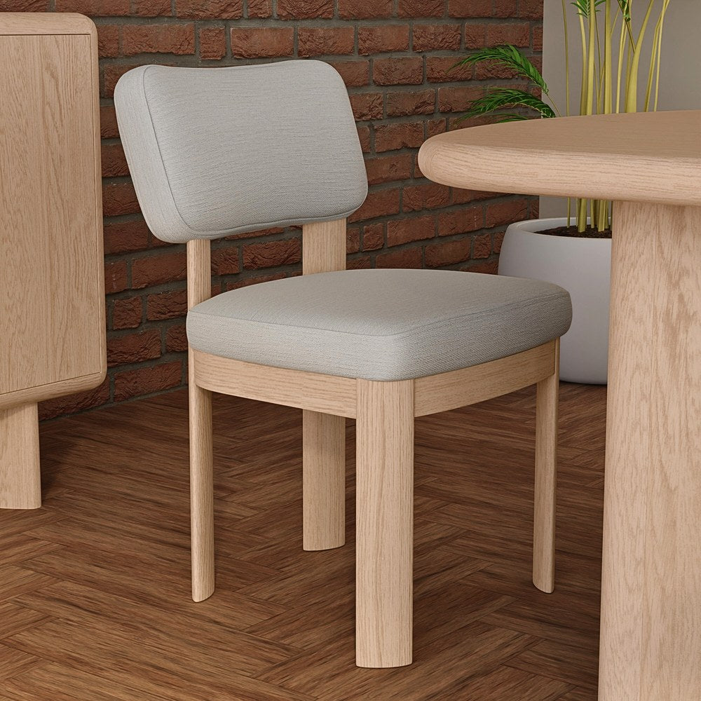 Alpine Furniture - Gabrielle Side Chairs, Light Oak (Set of 2) - 4225-02 view 6