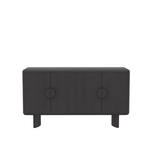 Alpine Furniture - Gabrielle Sideboard, Black - 4225BLK-06 view 2